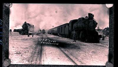 CPR yards, Swift Current, c. 1910.