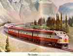 "The Canadian" passenger train