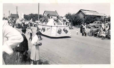 Parade in Swift Current - World War II