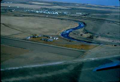 Feedlot on Bank