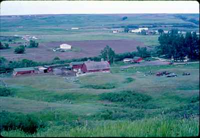 Farmstead in Cutbanks