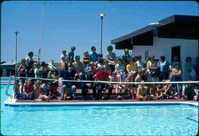 Fairview Pool Opening June 22, 1974