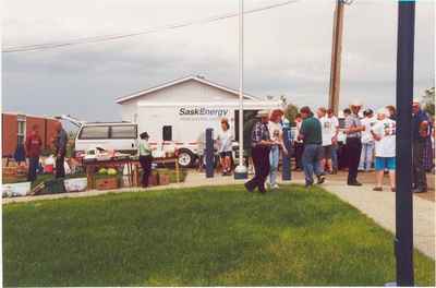 Community BBQ in Vanguard After the Storm