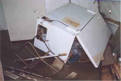 Inside Vanguard Skating Rink After the Flood