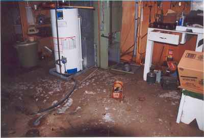 One of the Flooded Basements in Vanguard