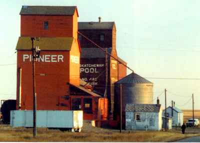 Elevator in Wymark Saskatchewan