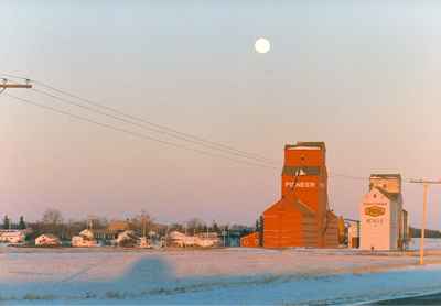 Grain Elevator in Neville, Saskatchewan