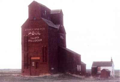 Grain Elevator in Killdeer, Saskatchewan