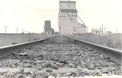 Grain Elevator in Indus, Alberta