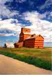 A Grain Elevator in White Bear, Saskatchewan.