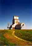 A Grain Elevator in Horizon, Saskatchewan.