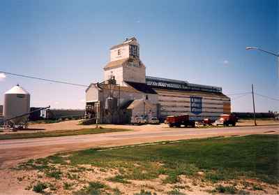 Grain Elevator in Fox Valley, Saskatchewan