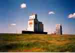 A Grain Elevator in Webb, Saskatchewan