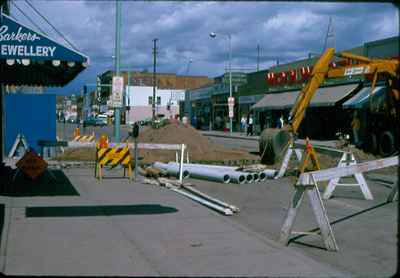 New Sewer & Water Connection - Met Store