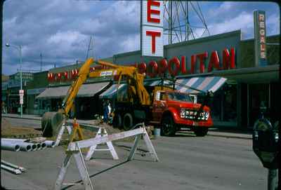 New Sewer & Water Connection - Met Store Central Ave N