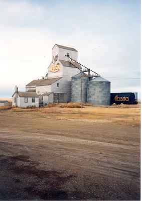 Grain Elevator in Laura, Saskatchewan