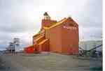 A Grain Elevator in Rosetown, Saskatchewan