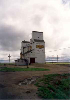 An Elevator in Milden Saskatchewan