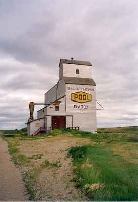 An Elevator in Darcy, Saskatchewan