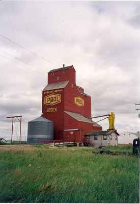 An Elevator in Brock, Saskatchewan