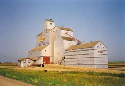 An Elevator in LaFleche, Saskatchewan