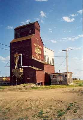 An Elevator in Rouleau, Saskatchewan