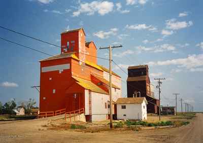 An Elevator in Rouleau, Saskatchewan