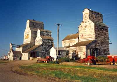 An Elevator in Liberty,Saskatchewan