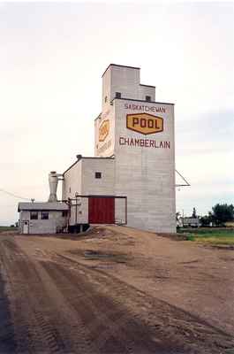 An Elevator in Chamberlain, Saskatchewan