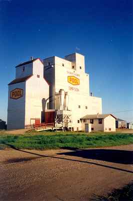 An Elevator in Simpson, Saskatchewan