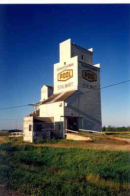 An Elevator in Stalwart, Saskatchewan