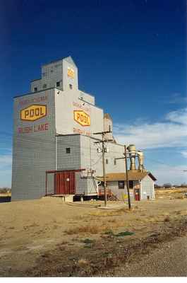 An Elevator in Rush Lake, Saskatchewan