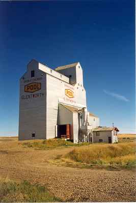 An Elevator in Glentworth, Saskatchewan