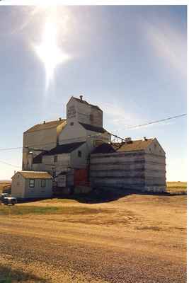 An Elevator in McCord, Saskatchewan