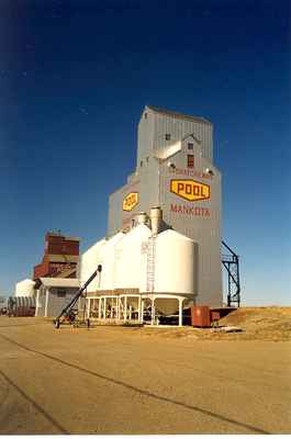 An Elevator in Mancota, Saskatchewan