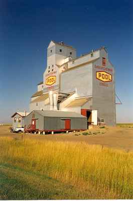 An Elevator in Consul, Saskatchewan