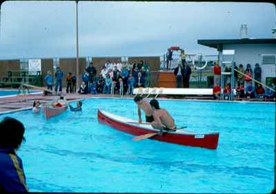 Canoe Demonstration - Fairview Pool