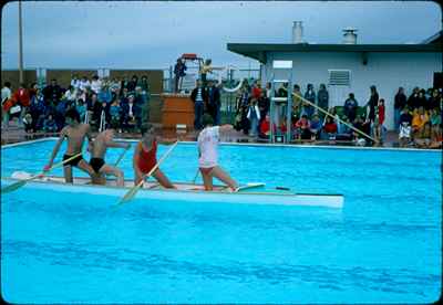 Canoe Demonstration - Fairview Pool