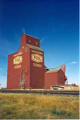 An Elevator in Tessier, Saskatchewan