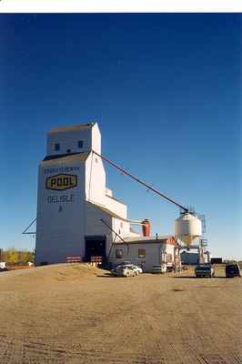 An Elevator in Delisle, Saskatchewan