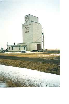 An Elevator in Esme, Saskatchewan