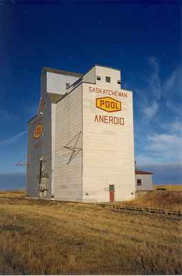 An Elevator in Aneroid, Saskatchewan