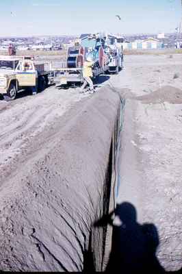 Trenching for Power & Telephone