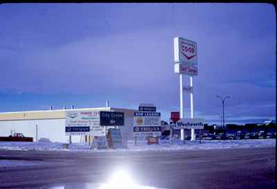 Illegal Signs - Wheatland Mall