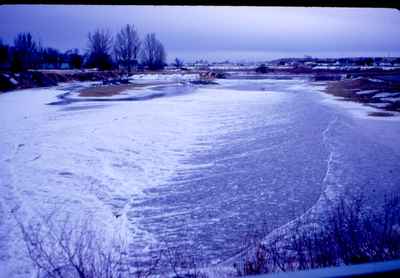 Early Breakup - South from 11th Avenue SE Bridge