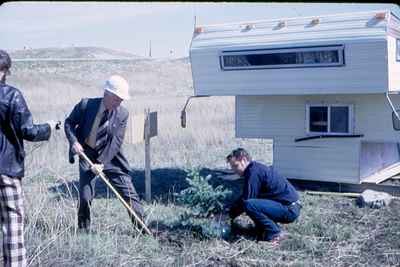 Trail Campground Planting 1st Tree