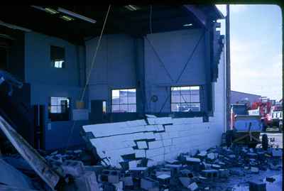 Storm Damage - City Garage