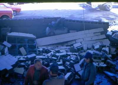 Storm Damage - City Garage