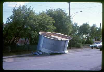 Storm Damage - Steel Granary