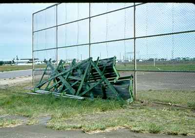 Storm Damage - Bleachers